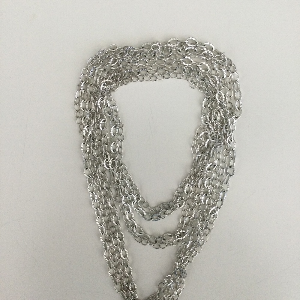 36” Silver Chain Necklace